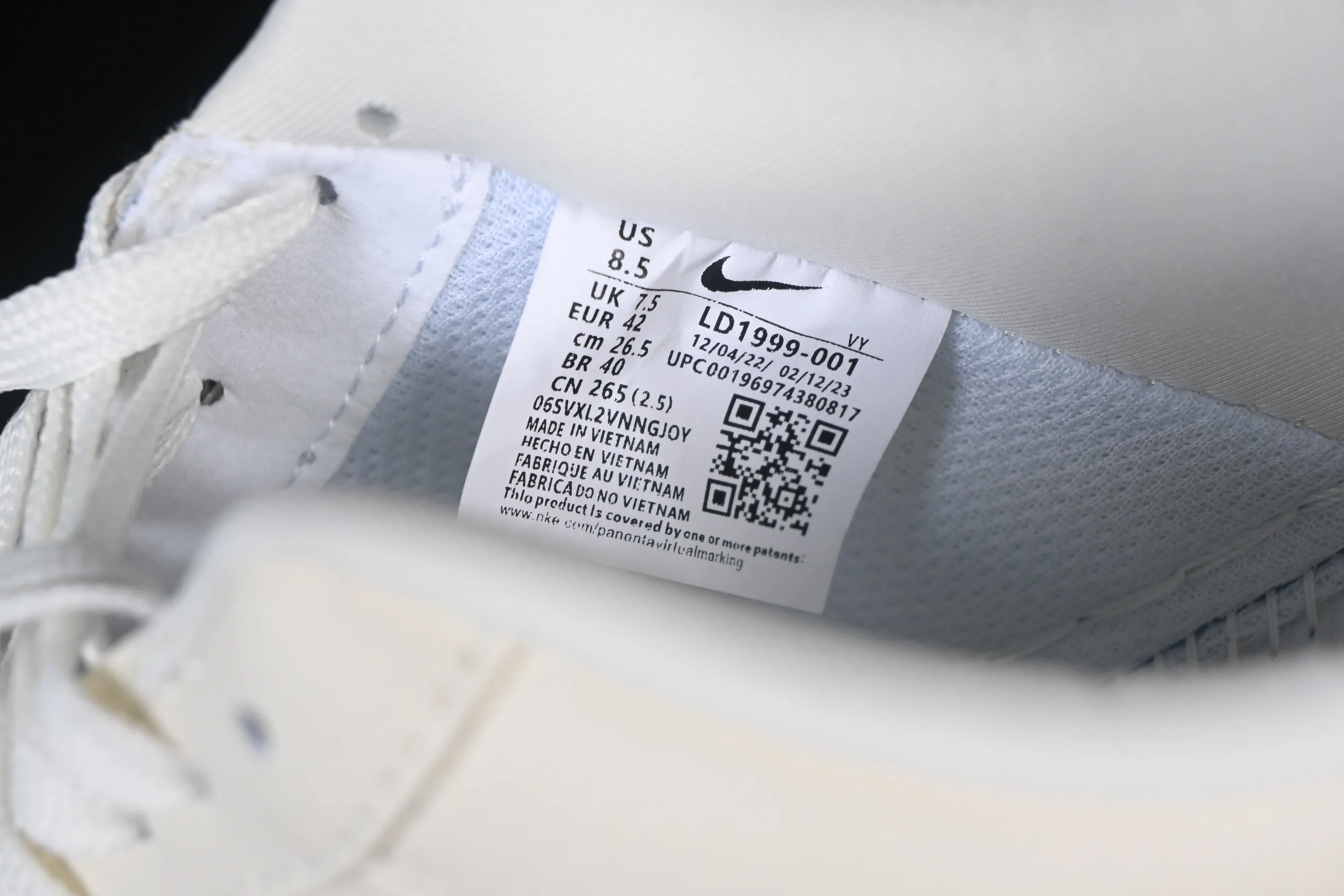 All Categories Nk Air Force 1 Air Force Series Nk Air Force 1 Low Air Force Low Nike Air Force 1'07 Low Co-branded Beige and Black Hook Air Force 1 Low-top Casual Shoes LD1999-001